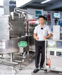 So sánh Máy chiên chân không VinaOrganic 1kg và 50kg có gì khác biệt - chi tiết máy 3