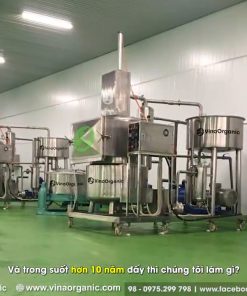 So sánh Máy chiên chân không VinaOrganic 1kg và 50kg có gì khác biệt - chi tiết máy 2