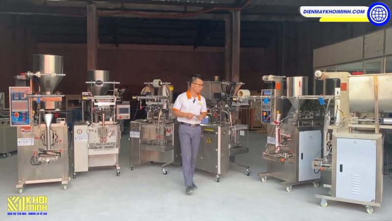 Máy đóng gói bao bì cho sản phẩm dạng dung dịch và dạng hạt So sánh Máy đóng gói hạt và Máy đóng gói dung dịch – Nên dùng loại nào_
