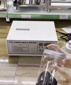 Máy dán màng seal 500C – thiết bị dán miệng hũ nhựa trong ngành thực phẩm