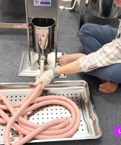 Test & Hdsd Máy đùn xúc xích quay tay hiệu quả