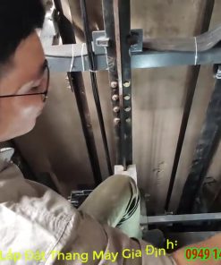 Thang máy tải hàng kết hợp chở người 450kg - chi tiết máy 1