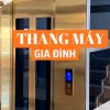 Mẫu Thang Máy Kính Tròn Gia Đình Tiết Kiệm Diện Tích
