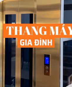 Mẫu Thang Máy Kính Tròn Gia Đình Tiết Kiệm Diện Tích