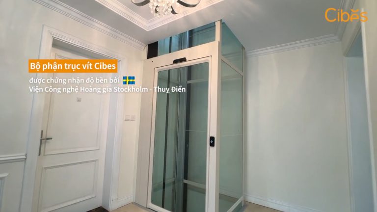 Thang Máy Gia Đình Mini Trong Góc Nhà Như Một Chiếc Tủ Nội Thất _ Cibes Lift Việt Nam (3)