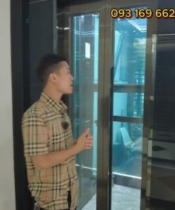 Thang máy kính ngoài trời hiện đại - chi tiết máy 2