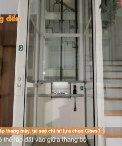 Thang Máy Gia Đình Vách Kính