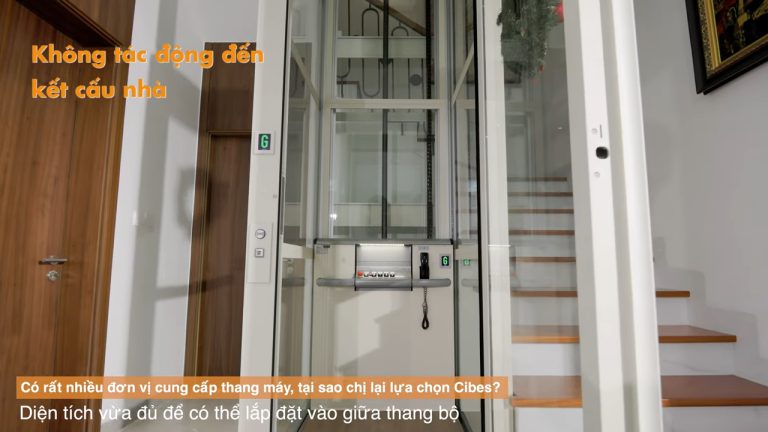 Thang Máy Gia Đình Vách Kính – Cảm Nhận Của Khách Hàng – Thang Máy Không Hố Pit – Không Phòng Máy (3)