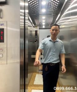 Hướng dẫn thả chì kiểm tra hố thang máy và định vị lắp đặt ray, cửa thang máy - chi tiết máy 2