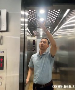 Khảo sát thang máy tại Long Biên Hà Nội - chi tiết máy 2