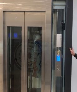 Thang máy gia đình 350kg đẹp, thang máy kính tiết kiệm diện tích, thẩm mỹ cao, không gian thoáng