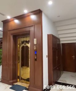 Thang máy khung thép bọc kính 450kg - chi tiết máy 3