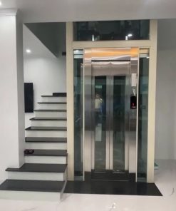 Thang máy gia đình vách kính tại Ecopark