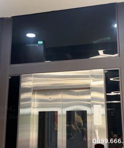 Thang máy khung thép vách kính 450kg cho Shophouse Vinhomes Ocean Park 1 - chi tiết máy 4
