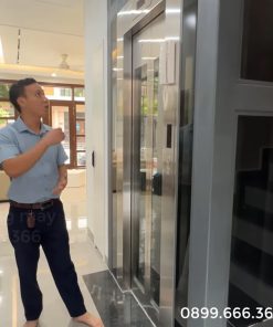 Thang máy mini 350kg cho nhà 5 tầng tối ưu diện tích - chi tiết máy 9