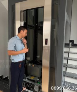 Thang máy kính tiết kiệm diện tích, đẹp, thoáng 2025