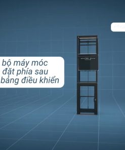 Thang máy Cibes công nghệ trục vít Thụy Điển - chi tiết máy 2