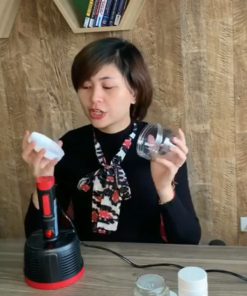 Máy dán màng seal đa dạng kích thước chai lọ, tối ưu hiệu quả đóng gói