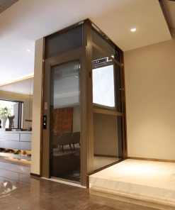 Top 4 Mẫu Thang Máy Mini Vách Kính - Ít Phải Sửa Nhà Nhất