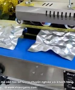 Trải nghiệm máy hàn miệng túi băng tải tự động
