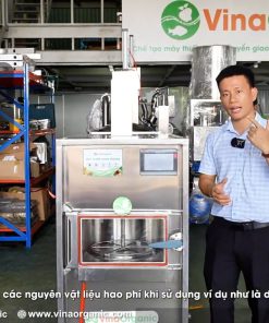 Máy chiên chân không 3kg VinaOrganic - chi tiết máy 4