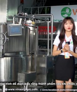 Máy Chiên Chân Không 50kg VinaOrganic - chi tiết máy 7