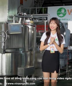 Máy Chiên Chân Không VC-50 VinaOrganic – Năng Suất 50kg Mỗi Mẻ