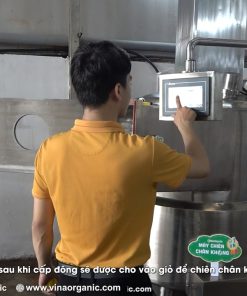 Máy chiên chân không bí đao giải pháp sản xuất snack giòn xốp - chi tiết máy 3