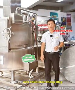 Máy Chiên Chân Không 50kg/mẻ - chi tiết máy 2