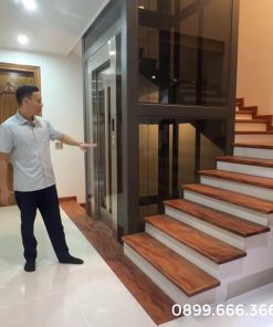 Xu hướng thang máy kính gia đình 2026 không gian thoáng đẹp