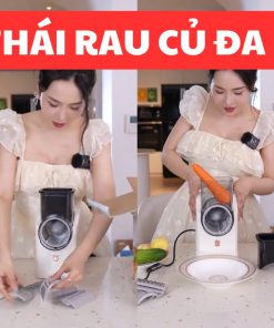 Review máy thái rau củ đa năng có hiệu quả như quảng cáo