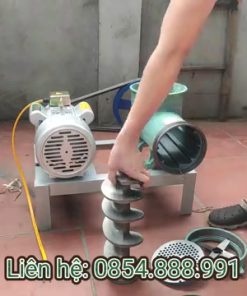Máy xay đùn cua ốc cá thức ăn dư thừa - chi tiết máy 3