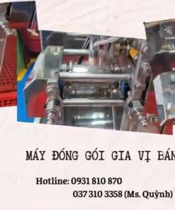 MÁY ĐÓNG GÓI GIA VỊ BÁNH TRÁNG MINI TỰ ĐỘNG