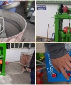 Máy Đóng Gạch Không Nung Siêu Năng Suất – 1 Giờ Ra Gạch Chất Đống, Xem Mà Mê