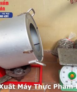 Máy rang hạt đa năng rang gạo, rang cám, rang cà phê và ngũ cốc 4kg/mẻ - chi tiết máy 2