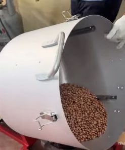 Máy rang lạc rang đậu phộng Hoàng Quân 3kg/mẻ đảo hạt liên tục - chi tiết máy 2