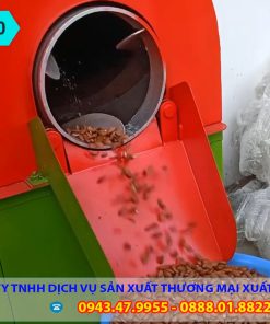 Máy rang hạt 15kg/mẻ điện - chi tiết máy 2