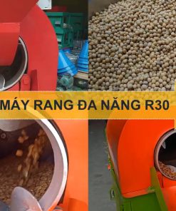 Máy rang hạt 15kg/mẻ điện – giải pháp rang lạc, điều, bí, ngũ cốc năng suất ổn định