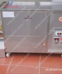 Máy rang hạt chạy điện rang hạt dẻ, đậu phộng và hạt điều năng suất lớn - chi tiết máy 2