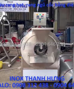 Máy rang hạt điện tự động 50kg – giải pháp rang hạt công nghiệp năng suất lớn