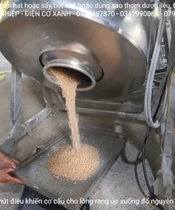 Máy rang đậu nành rang muối và rang hạt chất lượng ổn định