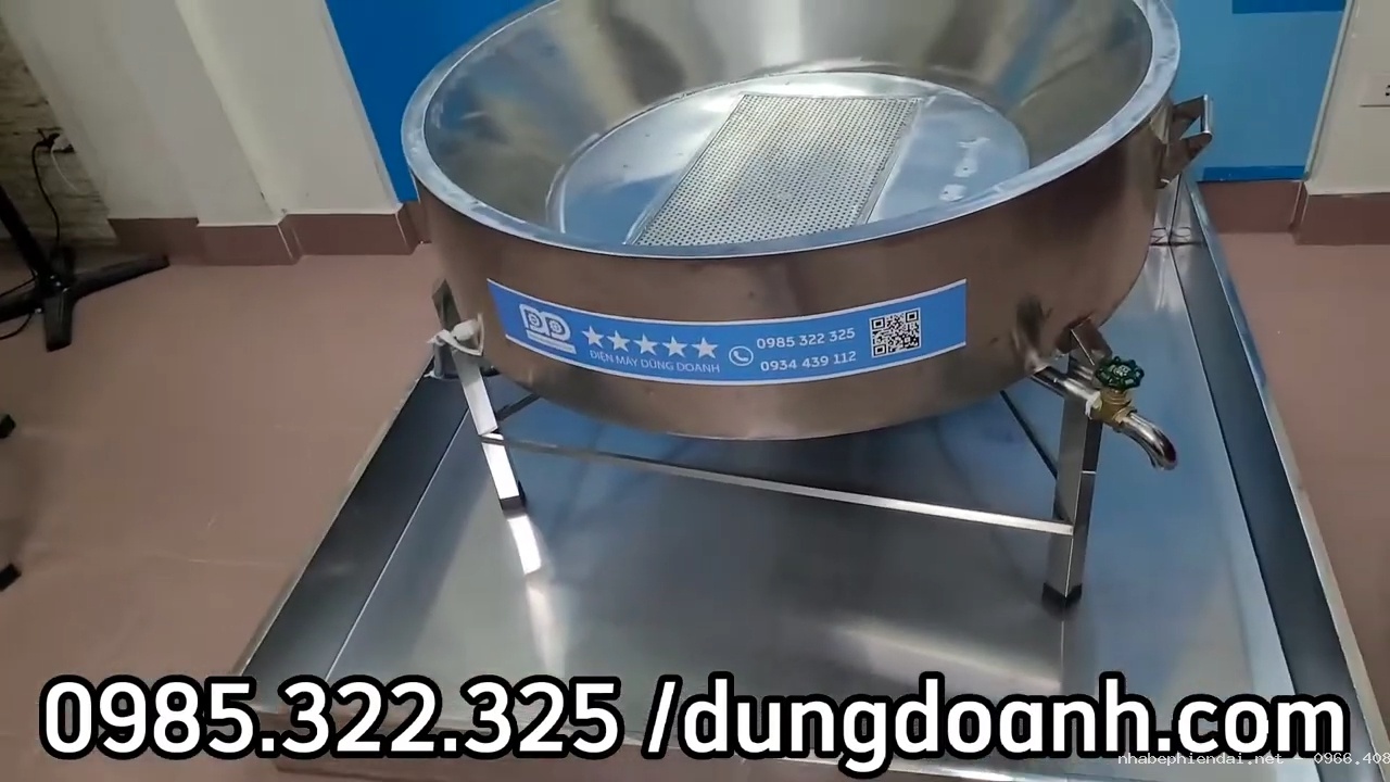 Chảo chiên điện công nghiệp rán quẩy siêu lớn