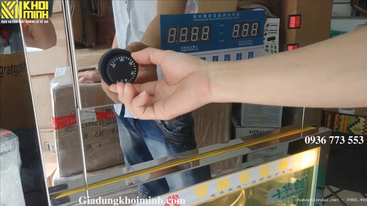 Máy rang sấy thực phẩm khay tròn 9 tầng xoay – Hướng dẫn sử dụng chi tiết