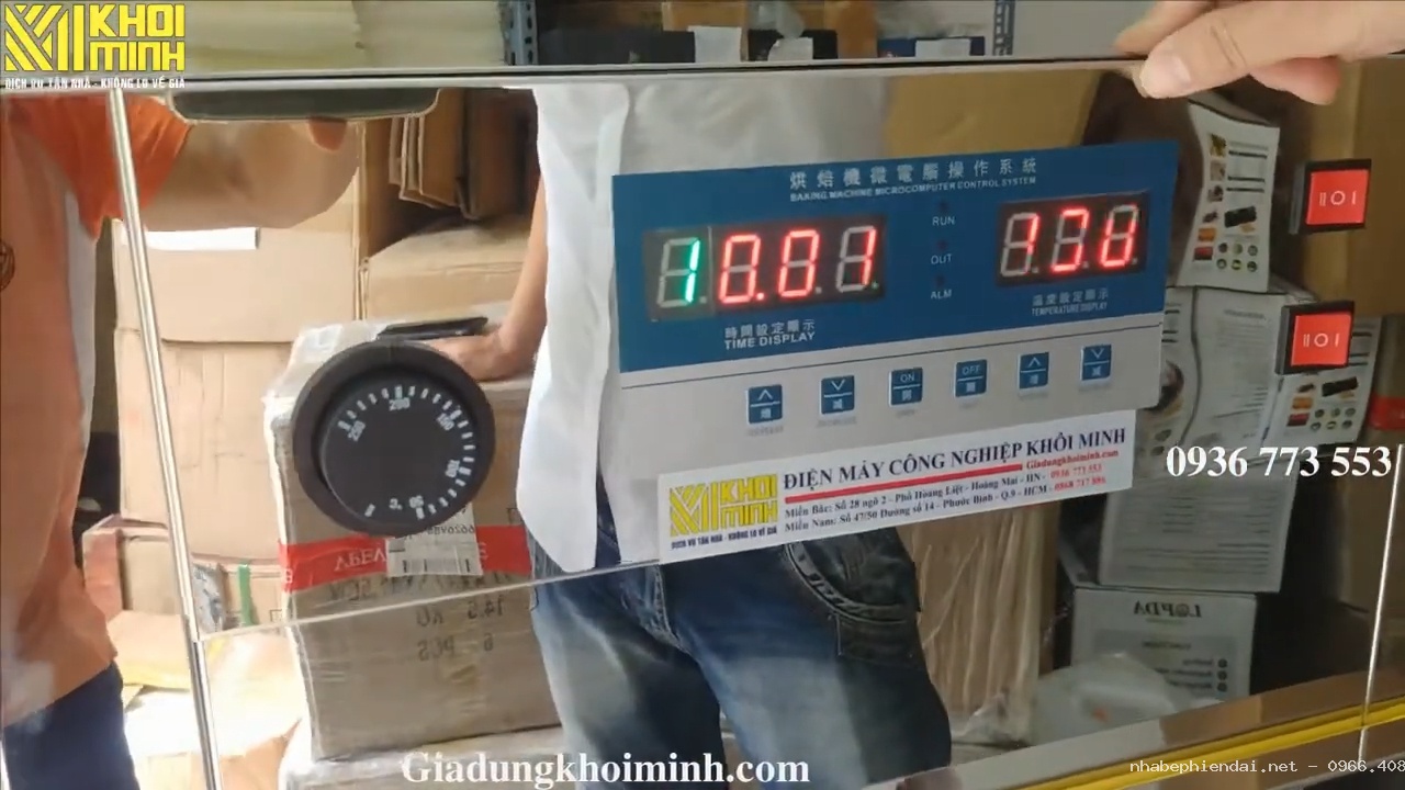 Máy rang sấy thực phẩm khay tròn 9 tầng xoay – Hướng dẫn sử dụng chi tiết