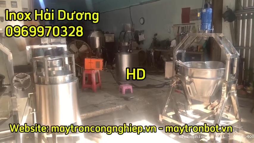 XƯỞNG GIA CÔNG CHẢO XÀO NHÂN