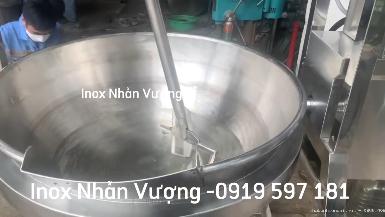 Chảo Xào Nhân Bánh Công Nghiệp Bàn Giao Cho Nhà Chùa Tại Vũng Tàu Chuẩn Bị Lễ Vu Lan