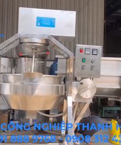 Chảo Xào Nhân Công Nghiệp 50 Lít Điện – Chảo Xào Nhân 3 Lớp Cánh Khuấy Lệch Tâm