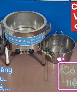 Chảo chiên công nghiệp siêu mini gọn đẹp chuyên nghiệp