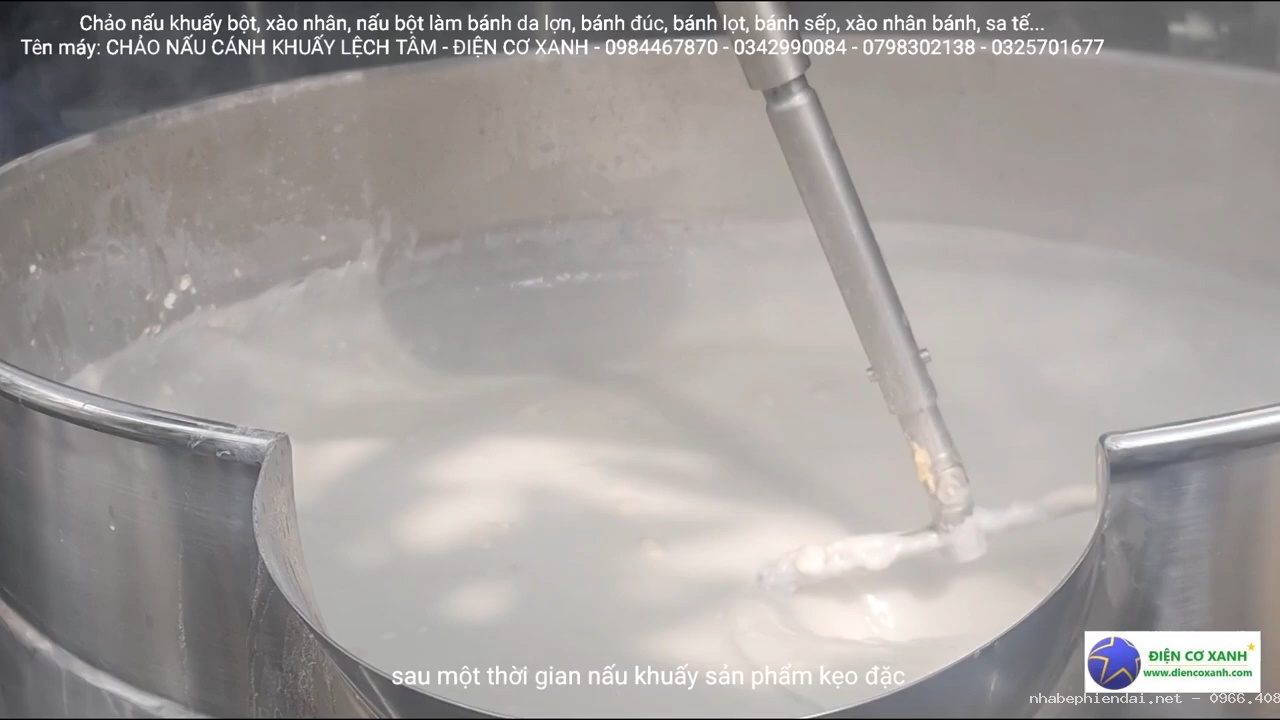 Chảo Nấu Cánh Khuấy Lệch Tâm