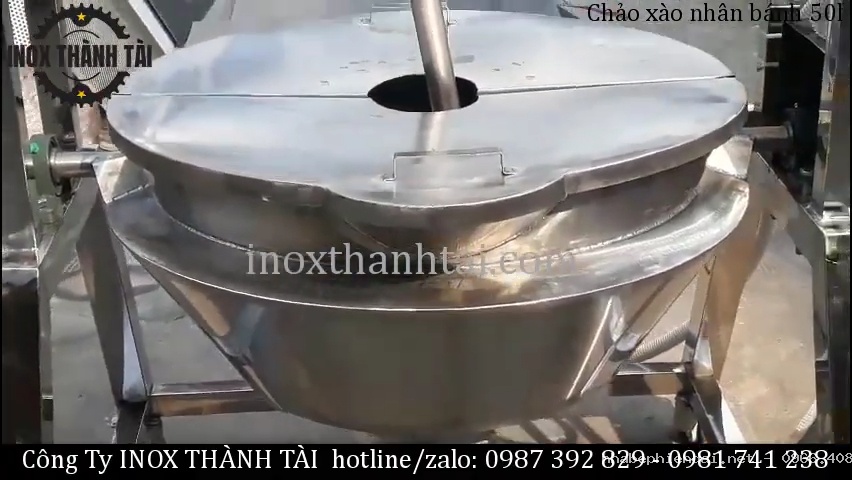 Gia Công Sản Xuất Chảo Xào Nhân Sên Nhân Công Nghiệp Inox